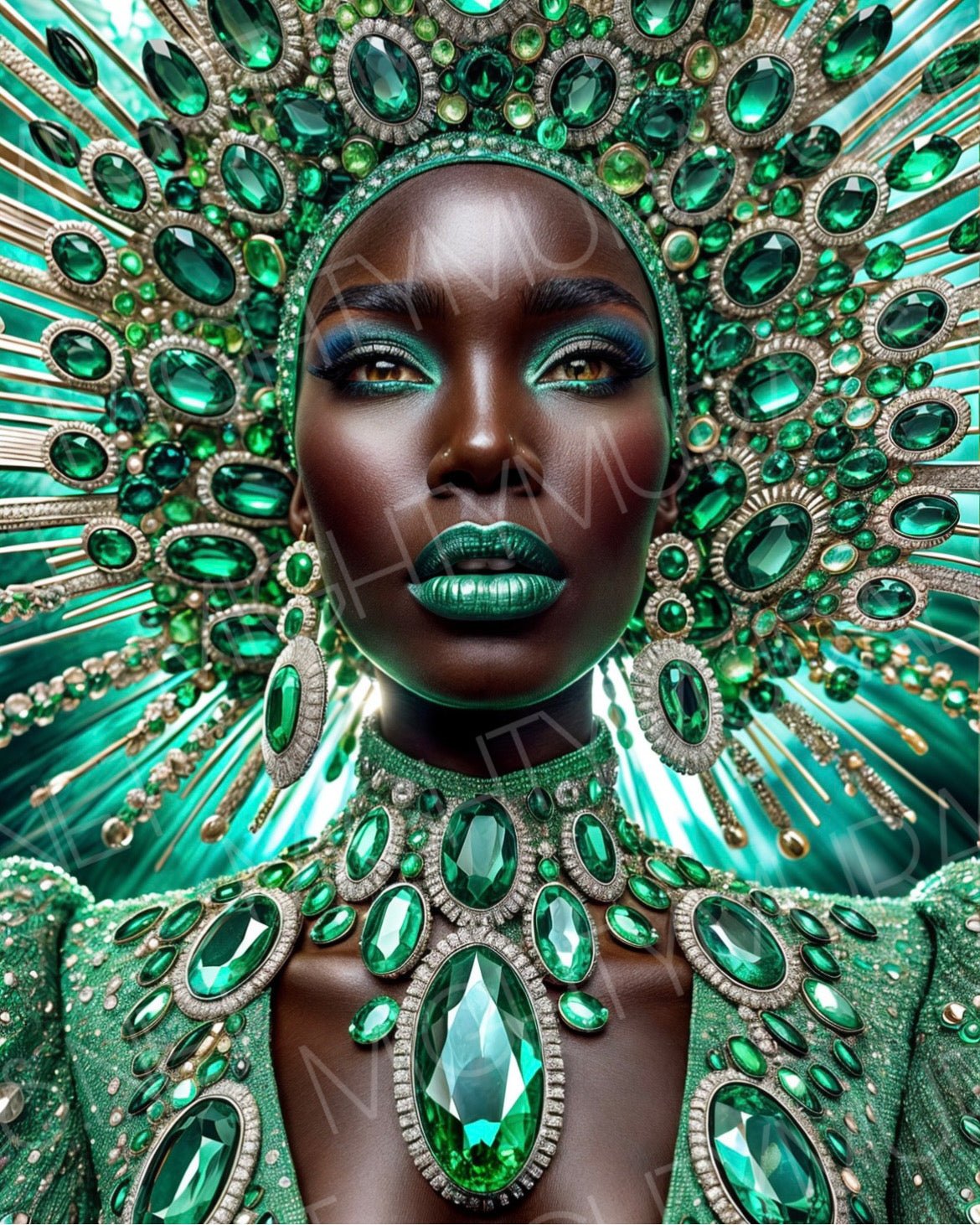 QUEEN EMERALD - MightyMurals