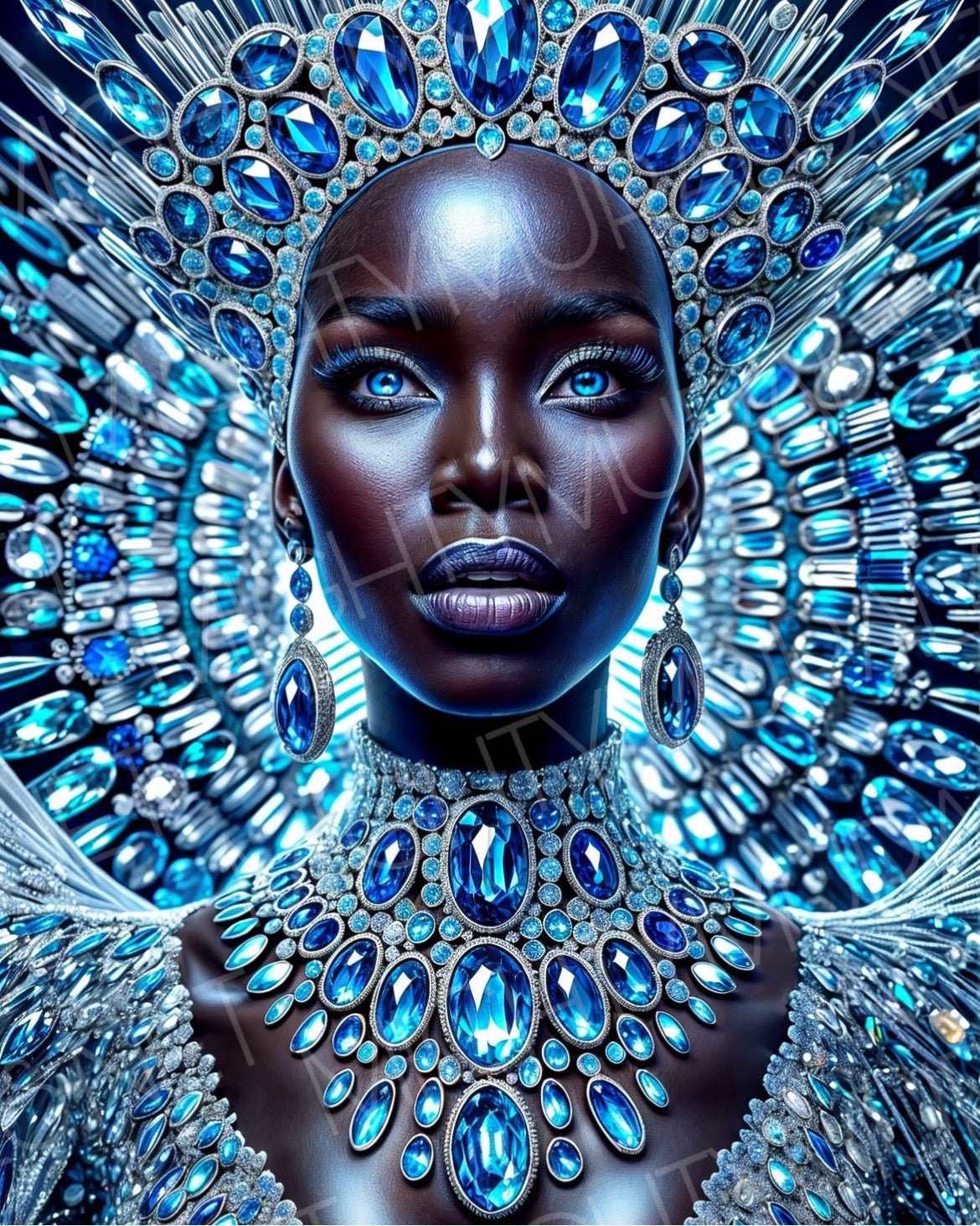 QUEEN SAPPHIRE - MightyMurals